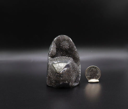 Black Amethyst Cut Base