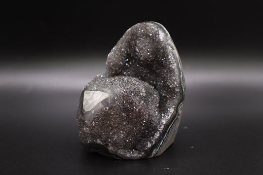 Black Amethyst Cut Base